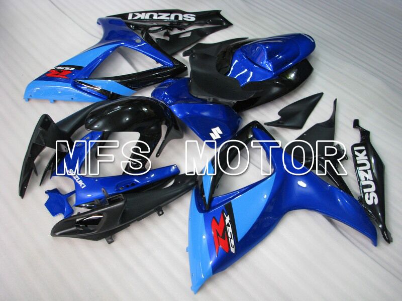 Suzuki GSXR600 GSXR750 2006-2007 Injection ABS Fairing - Factory - Blue Black - MFS4963 - Fairings Kit