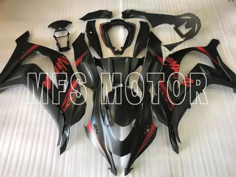 Kawasaki ZX10R 2016-2020 Injection ABS Fairing - Factory Style - Black Matte - MFS8401 - Fairings Kit