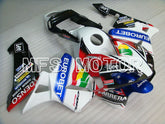 Honda CBR600RR 2003-2004 Injection ABS Fairing - Eurobet - White Black Blue - MFS2065 - Fairings Kit