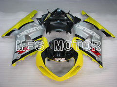 Suzuki GSXR750 2000-2003 Injection ABS Fairing - Factory Style - Gray Yellow - MFS6942 - Fairings Kit