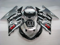 Suzuki GSXR600 2001-2003 Injection ABS Fairing - Factory Style - Black Silver - MFS2121 - Fairings Kit