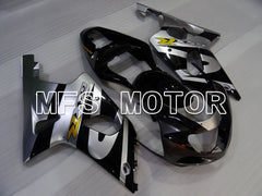 Suzuki GSXR600 2001-2003 Injection ABS Fairing - Factory Style - Black Silver - MFS2196 - Fairings Kit
