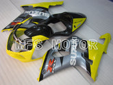 Suzuki GSXR600 2001-2003 Injection ABS Fairing - Factory Style - Gray Yellow - MFS2206 - Fairings Kit