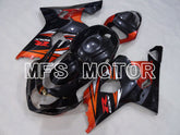 Suzuki GSXR600 GSXR750 2004-2005 Injection ABS Fairing - Factory Style - Black Orange - MFS2288 - Fairings Kit