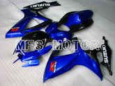 Suzuki GSXR600 GSXR750 2006-2007 Injection ABS Fairing - Factory Style - Blue Black - MFS2354 - Fairings Kit