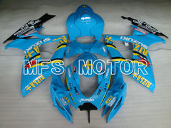 Suzuki GSXR600 GSXR750 2006-2007 Injection ABS Fairing - Rizla+ - Blue - MFS2368 - Fairings Kit