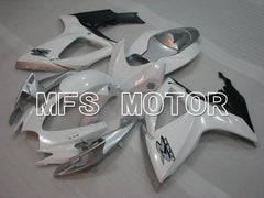 Suzuki GSXR600 GSXR750 2006-2007 Injection ABS Fairing - Factory Style - White - MFS2380 - Fairings Kit