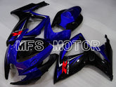 Suzuki GSXR600 GSXR750 2006-2007 Injection ABS Fairing - Factory - Blue Black - MFS2395 - Fairings Kit