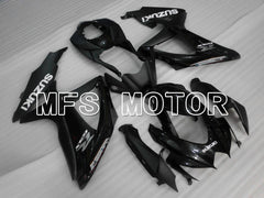 Suzuki GSXR600 GSXR750 2008-2010 Injection ABS Fairing - Factory Style - Black - MFS2427 - Fairings Kit