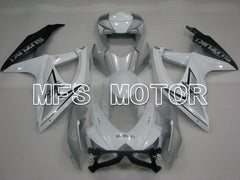 Suzuki GSXR600 GSXR750 2008-2010 Injection ABS Fairing - Factory Style - White - MFS2478 - Fairings Kit