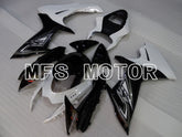 Suzuki GSXR600 GSXR750 2011-2024 Injection ABS Fairing - Factory Style - Black White - MFS2519 - Fairings Kit