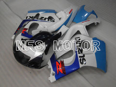 Suzuki GSXR750 1996-1999 ABS Fairing - Factory Style - Blue White - MFS6887 - Fairings Kit