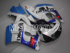 Suzuki GSXR750 1996-1999 ABS Fairing - Factory Style - Blue White - MFS6887 - Fairings Kit