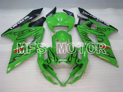 Suzuki GSXR1000 2005-2006 Injection ABS Fairing - Flame - Black Green - MFS2654 - Fairings Kit