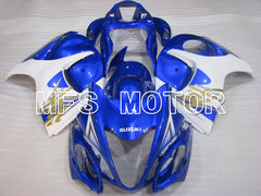 Suzuki GSXR1300 Hayabusa 2008-2020 Injection ABS Fairing - Fatcory - Blue White - MFS2750 - Fairings Kit