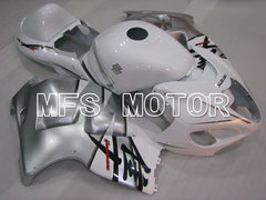 Suzuki GSXR1300 Hayabusa 1999-2007 Injection ABS Fairing - Factory Style - White Silver - MFS2773 - Fairings Kit