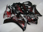 Honda CBR1000RR 2008-2011 Injection ABS Fairing - Flame - Red Black - MFS2948 - Fairings Kit
