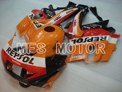 Honda CBR600 F2 1991-1994 ABS Fairing - Repsol - Black Orange Red - MFS3099 - Fairings Kit