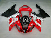 Yamaha YZF-R1 2000-2001 Injection ABS Fairing - Factory Style - Black Red - MFS3271 - Fairings Kit