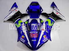 Yamaha YZF-R1 2002-2003 Injection ABS Fairing - Movistar - Blue - MFS3348 - Fairings Kit