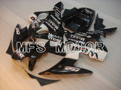 Yamaha YZF-R6 2003-2004 Injection ABS Fairing - West - White Black - MFS3524 - Fairings Kit