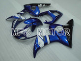 Yamaha YZF-R6 2003-2004 Injection ABS Fairing - Factory Style - Blue White - MFS3572 - Fairings Kit