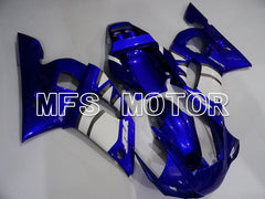 Yamaha YZF-R6 1998-2002 Injection ABS Fairing - Factory Style - Blue White - MFS3584 - Fairings Kit