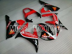 Yamaha YZF-R6 2005 Injection ABS Fairing - Santander - Black Red - MFS3645 - Fairings Kit