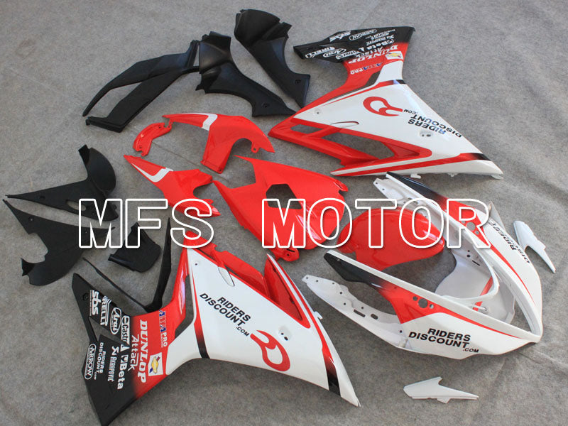 Triumph Daytona 675 2013-2016 Injection ABS Fairing - DUNLOP - Red White - MFS4227 - Fairings Kit
