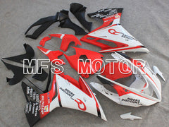Triumph Daytona 675 2013-2016 Injection ABS Fairing - DUNLOP - Red White - MFS4227 - Fairings Kit