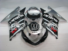 Suzuki GSXR1000 2000-2002 Injection ABS Fairing - Factory Style - Black Silver - MFS4276 - Fairings Kit