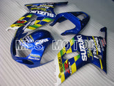 Suzuki GSXR1000 2000-2002 Injection ABS Fairing - Movistar - Blue Yellow - MFS4313 - Fairings Kit