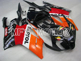 Aprilia RSV 1000 R 2004-2009 ABS Fairing - Repsol - Black Red Orange - MFS4334 - Fairings Kit