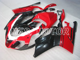 Aprilia RSV 1000 R 2004-2009 ABS Fairing - Factory Style - Black Red - MFS4338 - Fairings Kit