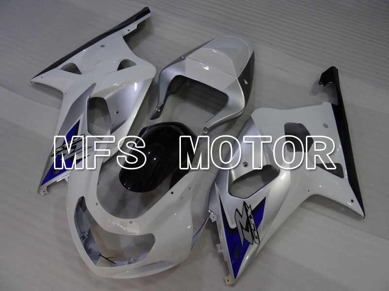 Suzuki GSXR1000 2000-2002 Injection ABS Fairing - Factory Style - White Silver - MFS4372 - Fairings Kit