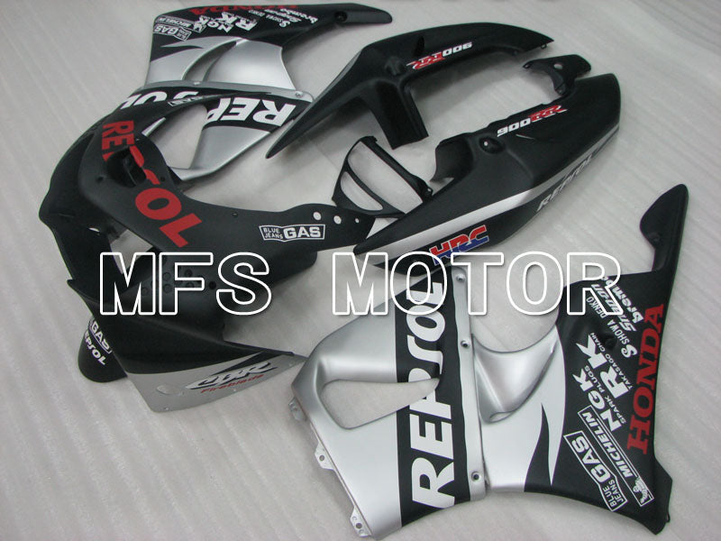 Honda CBR900RR 919 1998-1999 ABS Fairing - Repsol - Black Silver Matte - MFS4437 - Fairings Kit