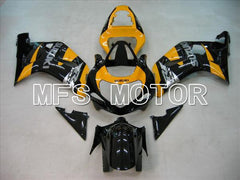 Suzuki GSXR600 2001-2003 Injection ABS Fairing - Factory Style - Black Yellow - MFS4603 - Fairings Kit