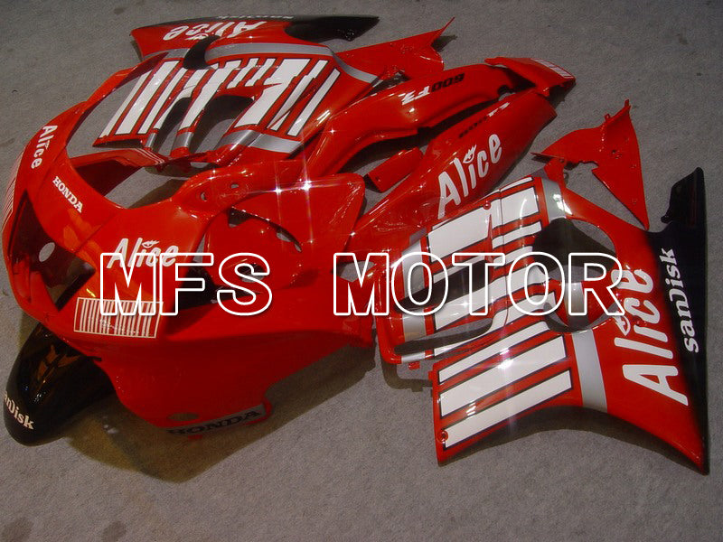 Honda CBR600 F3 1997-1998 Injection ABS Fairing - Alice - White Red - MFS4901 - Fairings Kit