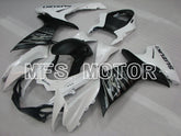 Suzuki GSXR600 GSXR750 2011-2024 Injection ABS Fairing - Factory Style - Black White Matte - MFS5157 - Fairings Kit