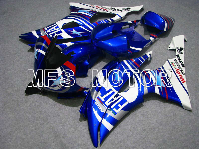 Yamaha YZF-R6 2008-2016 Injection ABS Fairing - FIAT - Blue - MFS5364 - Fairings Kit