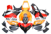 Honda CBR1000RR 2008-2011 Injection ABS Fairing - Repsol - Orange Red Black - MFS6224 - Fairings Kit