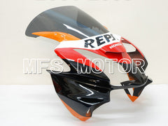 Honda VFR800 2002-2013 Injection ABS Fairing - Repsol - Red Orange Black - MFS6331 - Fairings Kit
