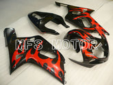 Suzuki GSXR600 2001-2003 Injection ABS Fairing - Factory Style - Black - MFS2138 - Fairings Kit