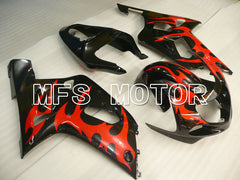 Suzuki GSXR600 2001-2003 Injection ABS Fairing - Factory Style - Black - MFS2138 - Fairings Kit