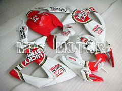 Suzuki GSXR600 GSXR750 2006-2007 Injection ABS Fairing - Lucky Strike - White Red - MFS4938 - Fairings Kit