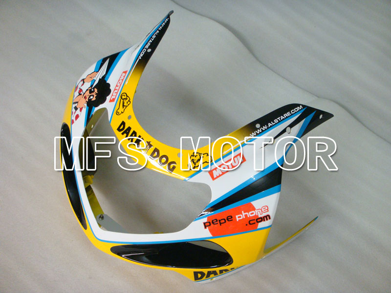 Suzuki GSXR750 2000-2003 Injection ABS Fairing - MOTUL - Blue White - MFS6999 - Fairings Kit