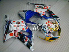 Suzuki GSXR750 2000-2003 Injection ABS Fairing - Dark Dog - Blue White - MFS6934 - Fairings Kit
