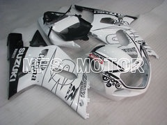 Suzuki GSXR600 2001-2003 Injection ABS Fairing - Conora - Black White - MFS2068 - Fairings Kit