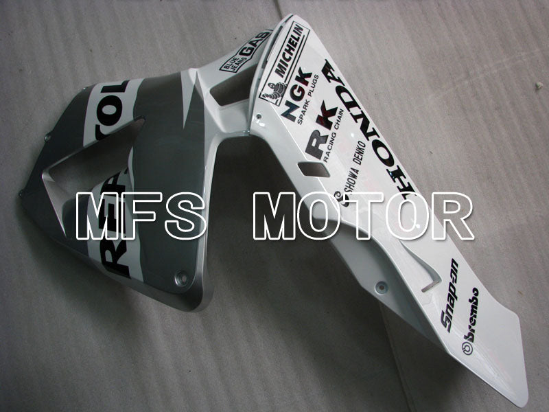 Honda CBR600RR 2003-2004 Injection ABS Fairing - Repsol - White Silver - MFS2083 - Fairings Kit