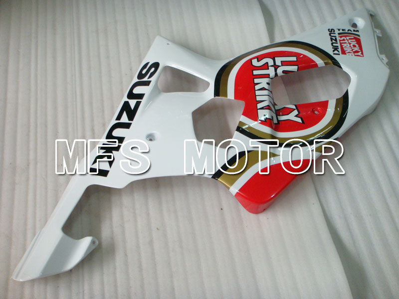 Suzuki GSXR750 2000-2003 Injection ABS Fairing - Lucky Strike - Red White - MFS6939 - Fairings Kit